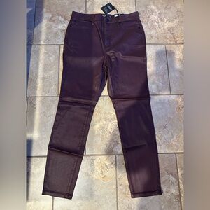 Vera Wang High Rise Purple Jeans